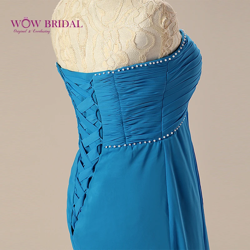 Wowbridal Элегантное Длинное платье для выпускного вечера 2021 платья пачки без