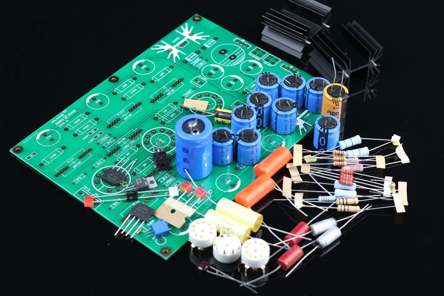 ZEROZONE (DIY kit) V18 RIAA MM 12AX7 трубка фонограф сценический amp/предусилитель на основе EAR834 L4