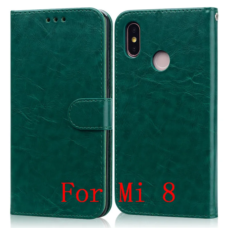 Кожаный чехол для Funda Xiao mi 8 Lite, чехол для Coque Xiaomi mi 8/Xiaomi mi 8 Lite, чехол-Кошелек, Чехол-книжка