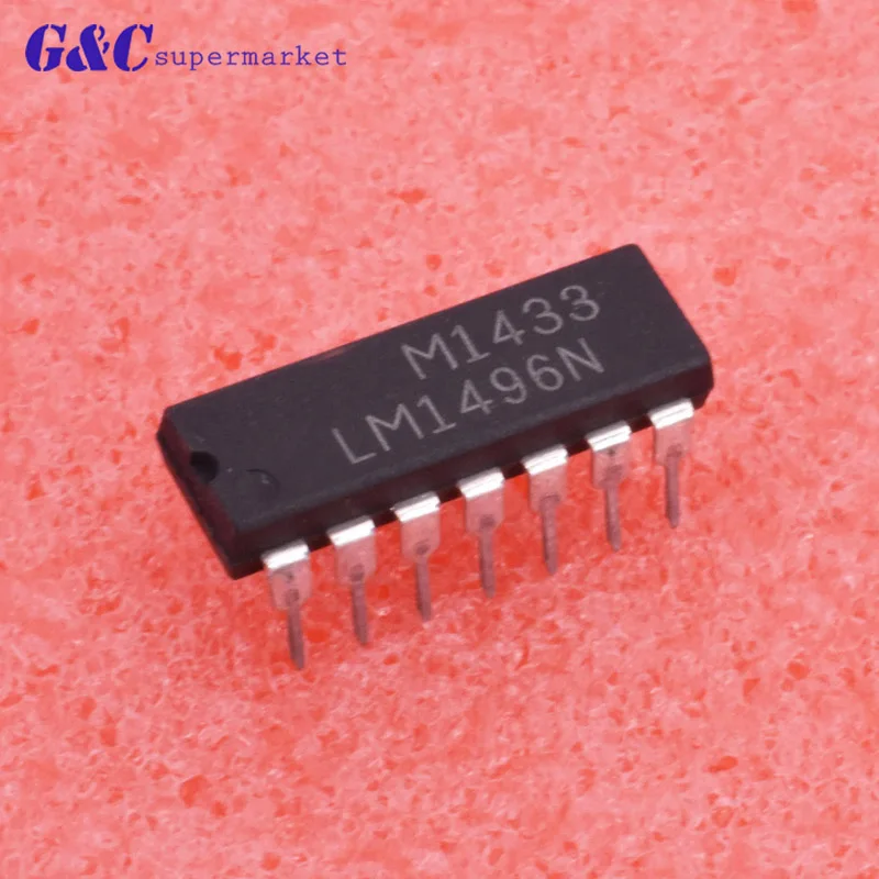 1/5 шт LM1496N M1433 DIP сбалансированный Модулятор Демодулятор IC US|Интегральные схемы| |