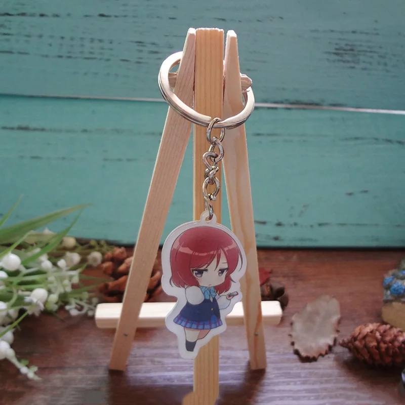 1 шт. аниме Love Live Нико Рин Хонока Кодори Kawaii брелок Подвеска Portachiavi llavero