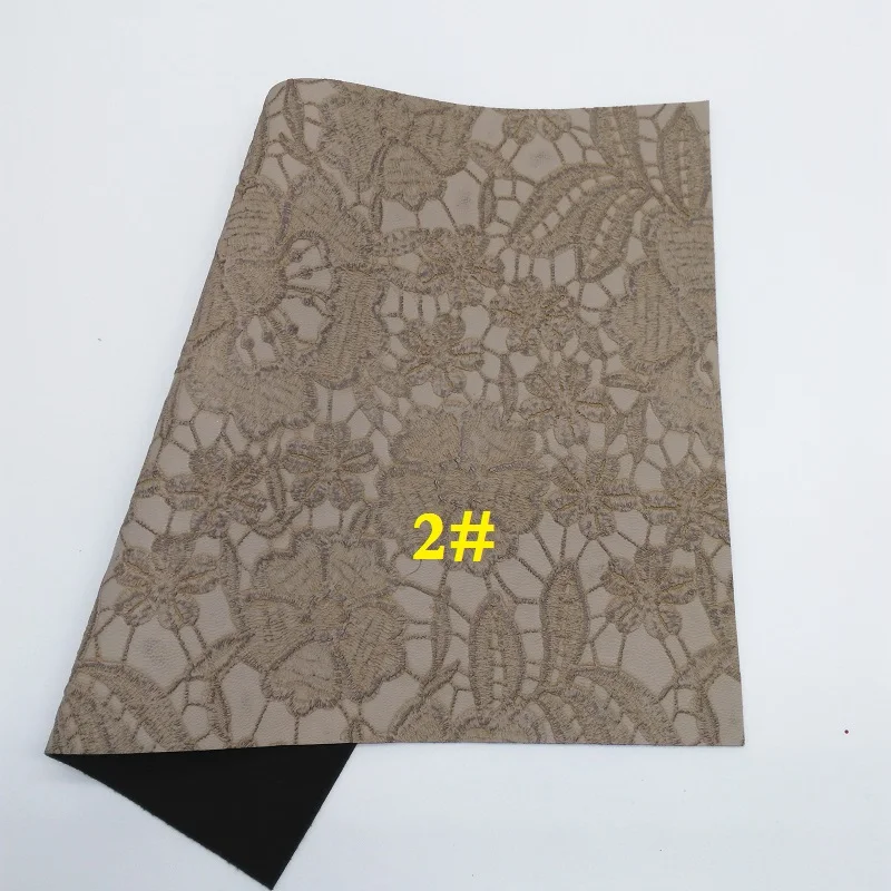 2 Glitterwishcome 21X29 см A4 размер винил для бантов тисненая кожа Fabirc искусственная кожа листы для бантов, GM294A - Цвет: 2
