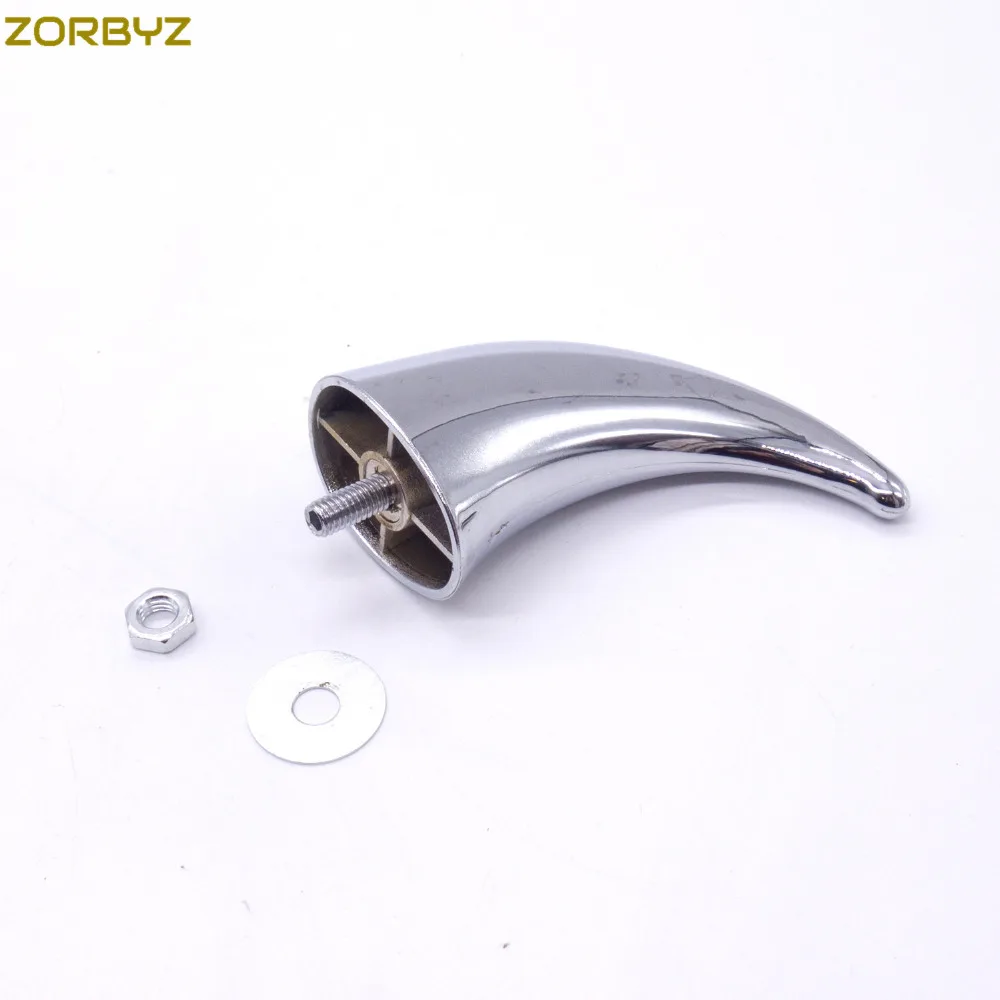 ZORBYZ мотоцикл хром переднее крыло рога украшение для harley Chopper Bobber Touring Cafe Racer на