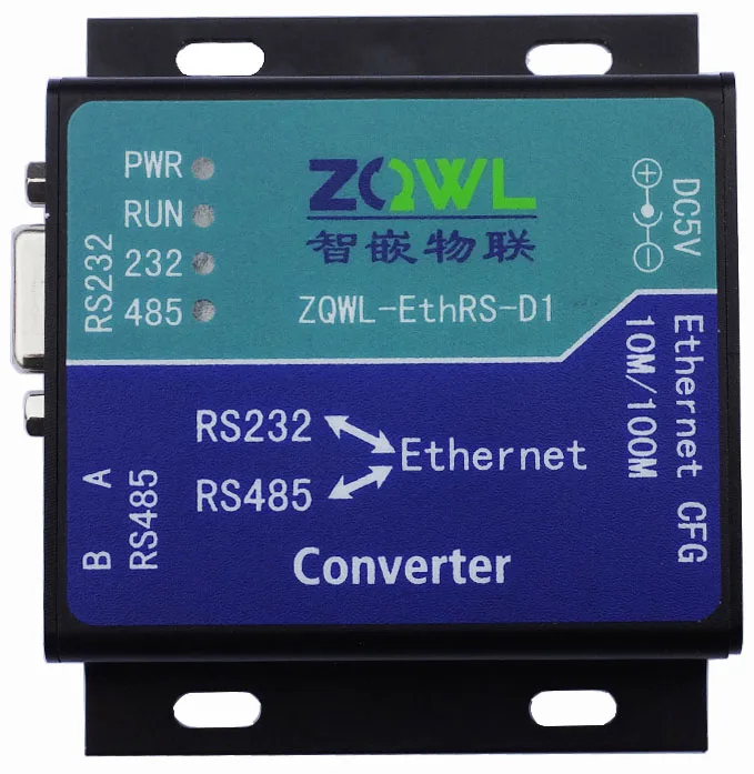 Сервер с последовательным устройством RS232 + преобразователь RS485 в Ethernet Modbus RTU