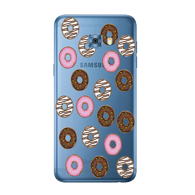 DIY для Samsung Galaxy A520 A5 2017 чехол телефона 2015/2016 C5/C5 Pro мягкий TPU с принтом еды |