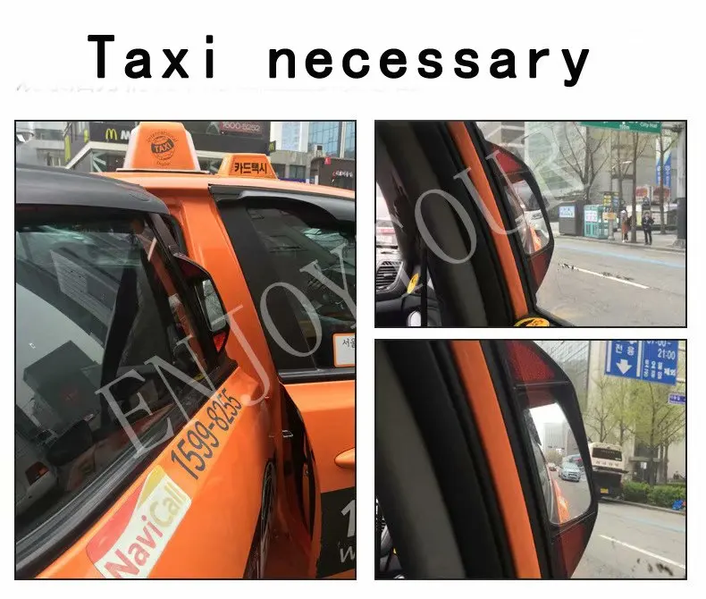 Двухрядное зеркало заднего вида без слепых зон B pillar для Honda Odyssey Stepwgn Accord Amaze Brio City