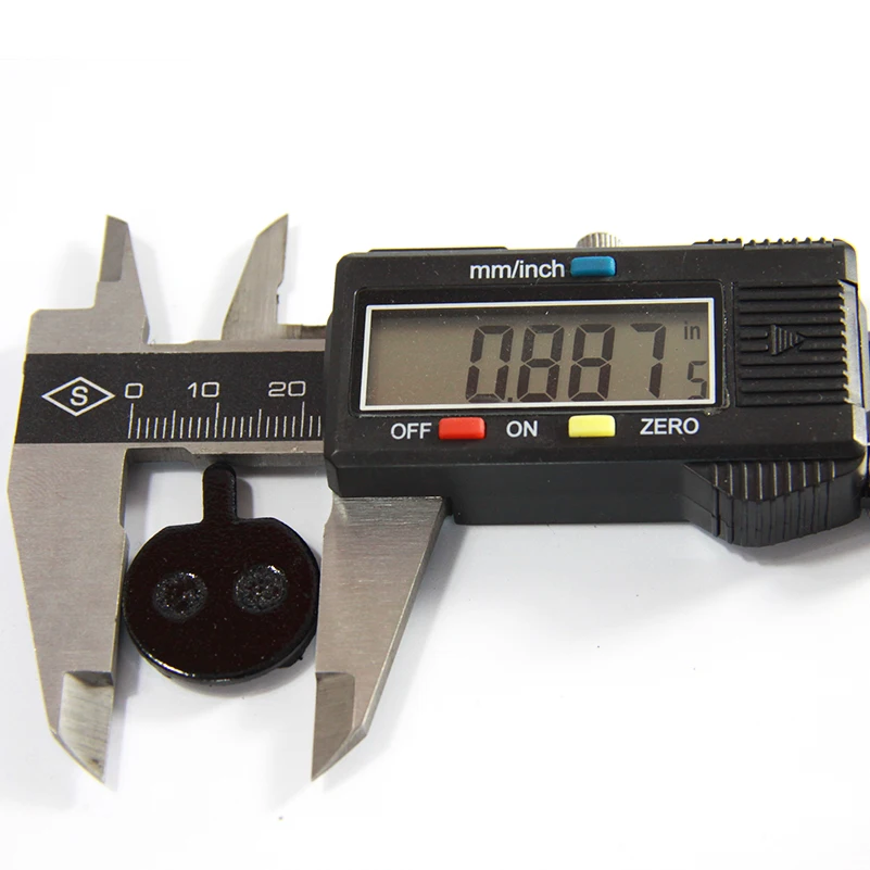 5 пар (10 шт.) Полимерные полуметаллические дисковые Тормозные колодки для