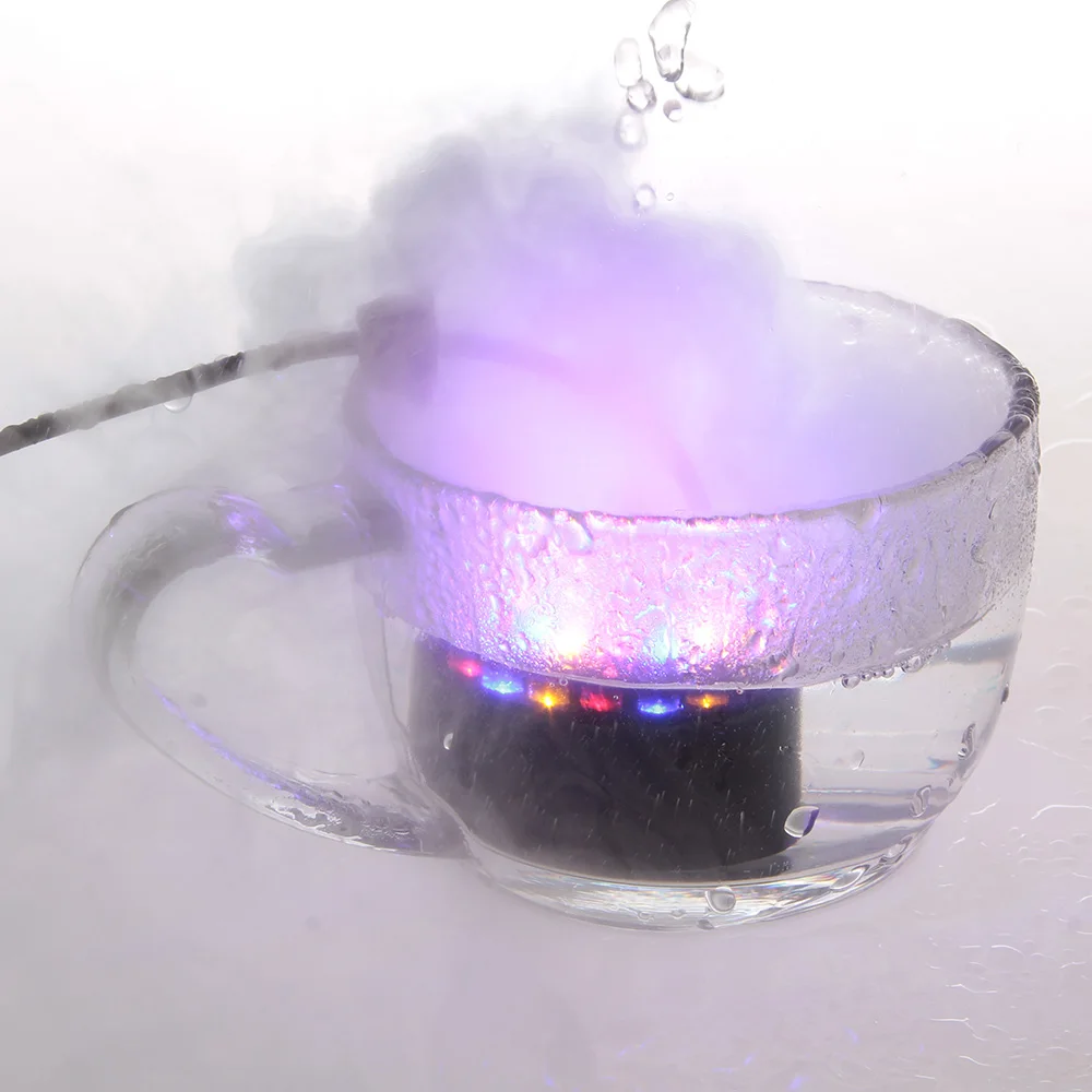 Cro светодиодный RGB 12 Светодиодный ультразвуковой туман Maker Fogger Увлажнитель фонтан