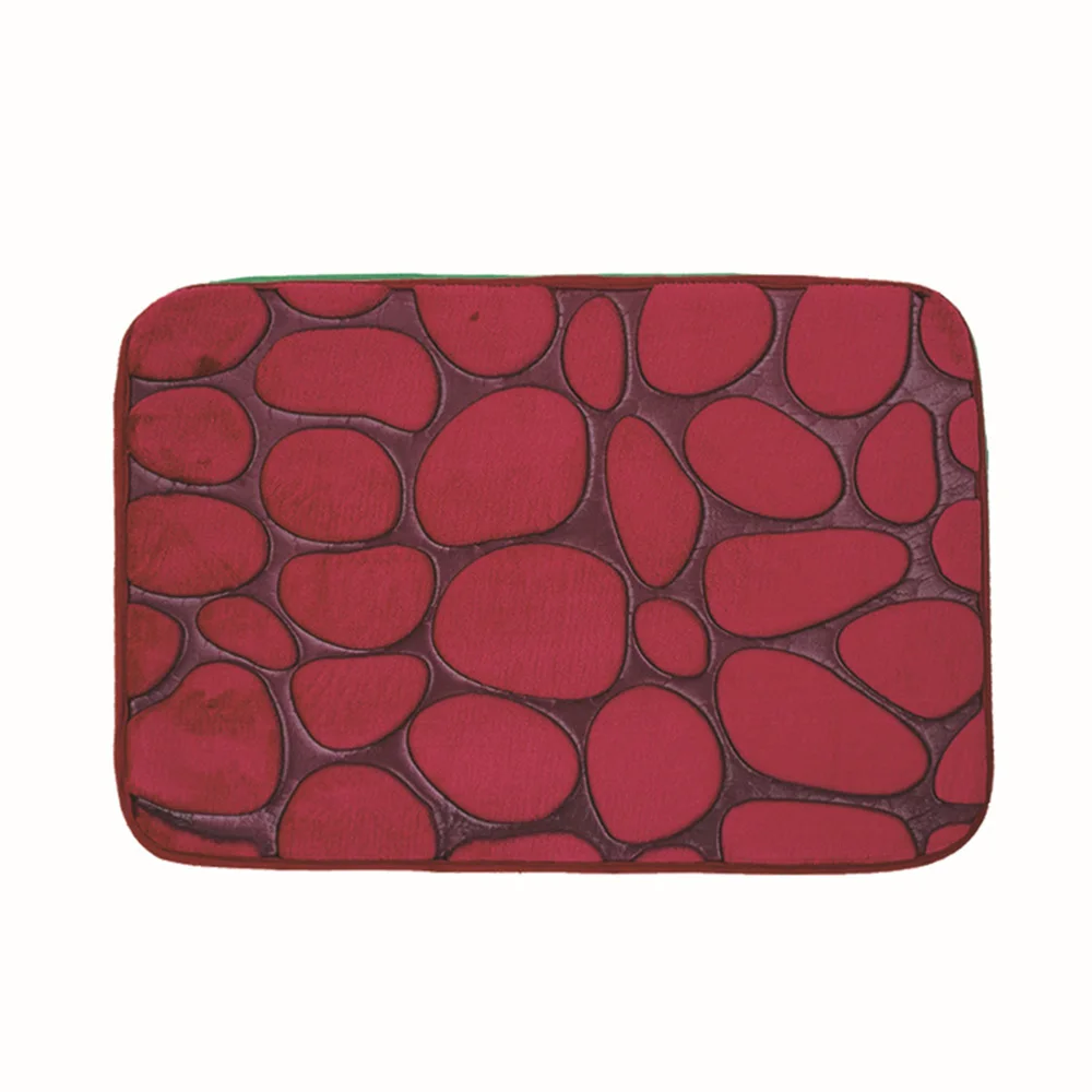 Новая удобная Воронка для ванной комнаты 3D мощеный принт Противоскользящий