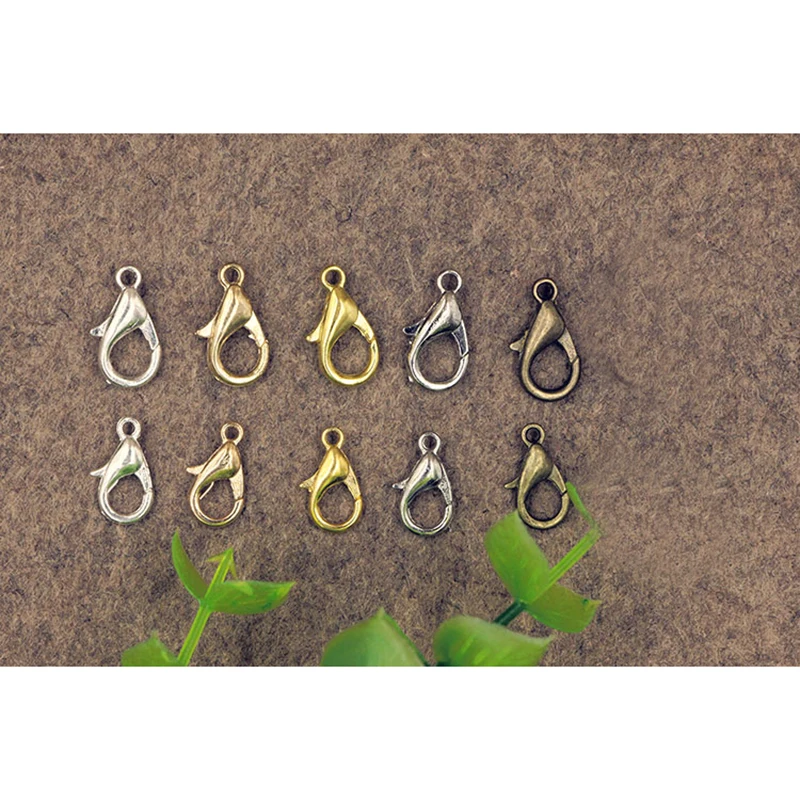 Крючки с застежкой лобстером ОБЖИМНАЯ пружина защелкивающиеся соединители