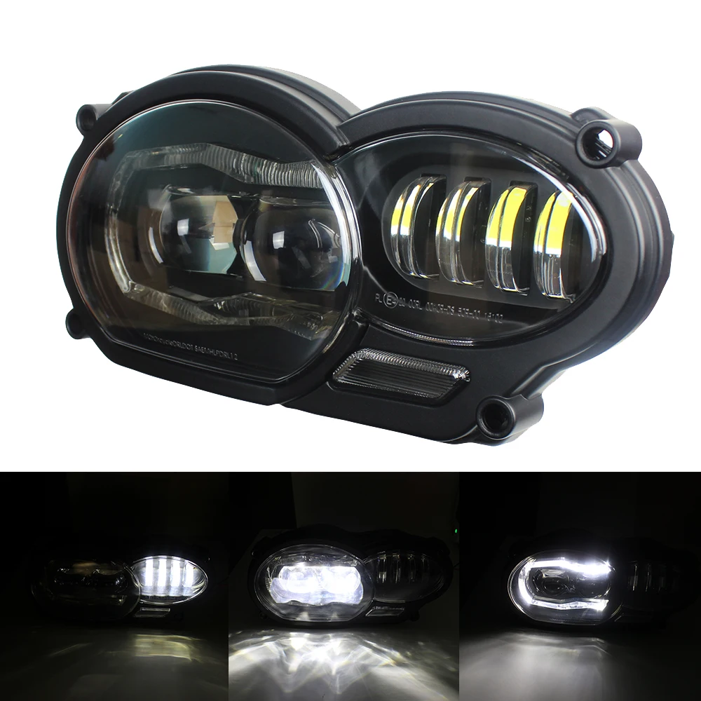 Светодиодный Мотоцикла BMW светодиодная фара для R1200GS R 1200 GS adv r1200gs lc 2004 2012 (подходит