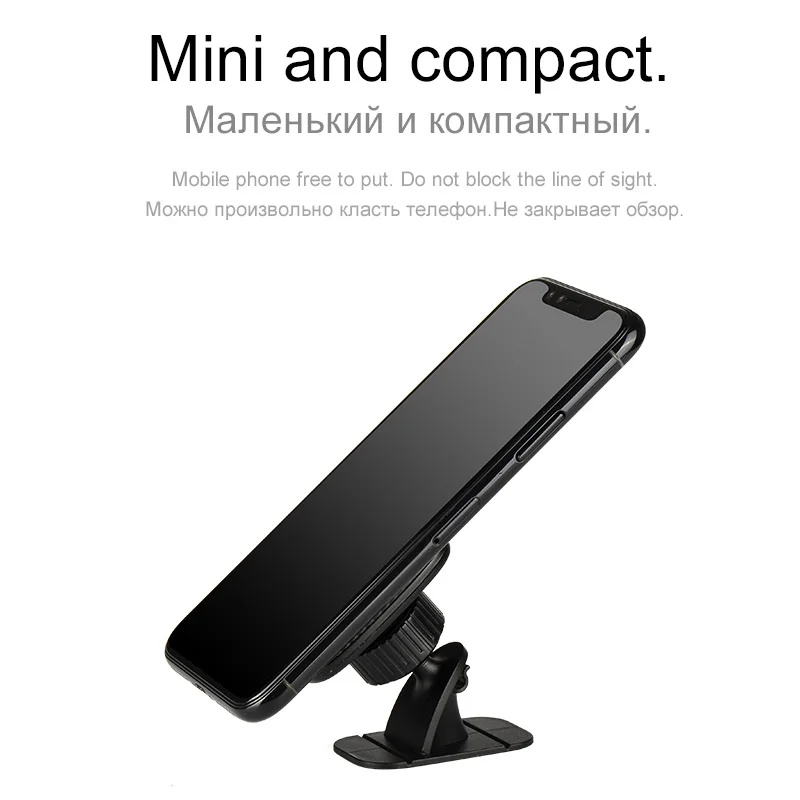 hoco universal magnetic car phone holder mount 360 rotation mobile phone holder stand for iphone x xs max samsung soporte movil free global shipping