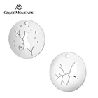 30 шт.лот 316L подвески из нержавеющей стали полые кошки в дереве Подвески для изготовления ювелирных изделий браслет DIY аксессуары ручной работы