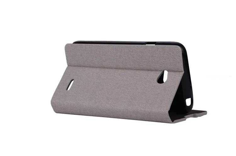 Роскошный кожаный чехол бумажник с откидной крышкой для мобильного телефона LG L70