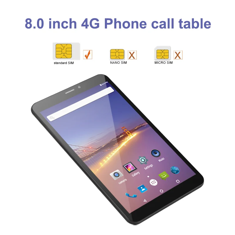 AOSON S8PRO 8 дюймов 3G/4G Android мобильный телефонный звонок планшетный ПК