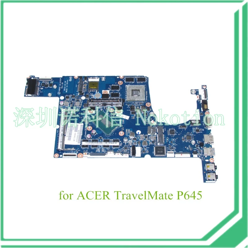 NOKOTION V4DA2 LA-A131P NBV8U11008 NB.V8U11.008 For acer Travelmate P645 laptop motherboard I5-4210U Radeon HD 8750M - купить по