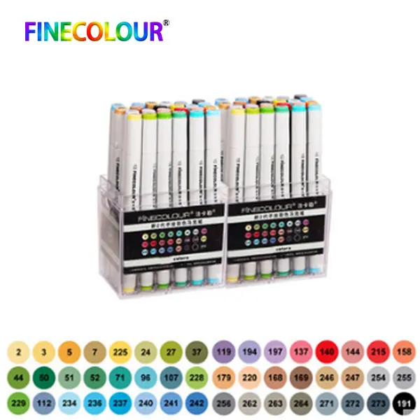

Маркеры Angel Mark Finecolour EF101 12 цветов