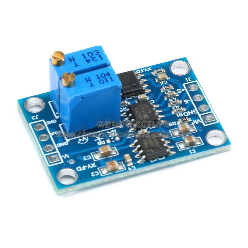 

AD620 Signal Amplifier Adjustable AD620 transmitter Millivolt amplifier/small signal meter amplifier
