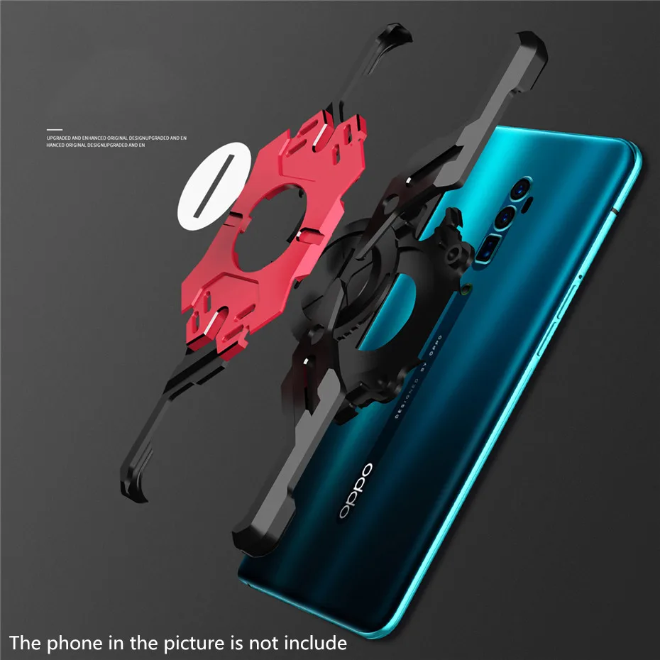 Для OPPO Reno 10X Zoom металлический чехол ультралегкий механический рычаг алюминиевая