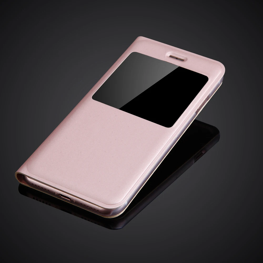 Роскошный чехол-книжка с окошком для apple iPhone 7 iP 4 дюйма защитный из искусственной