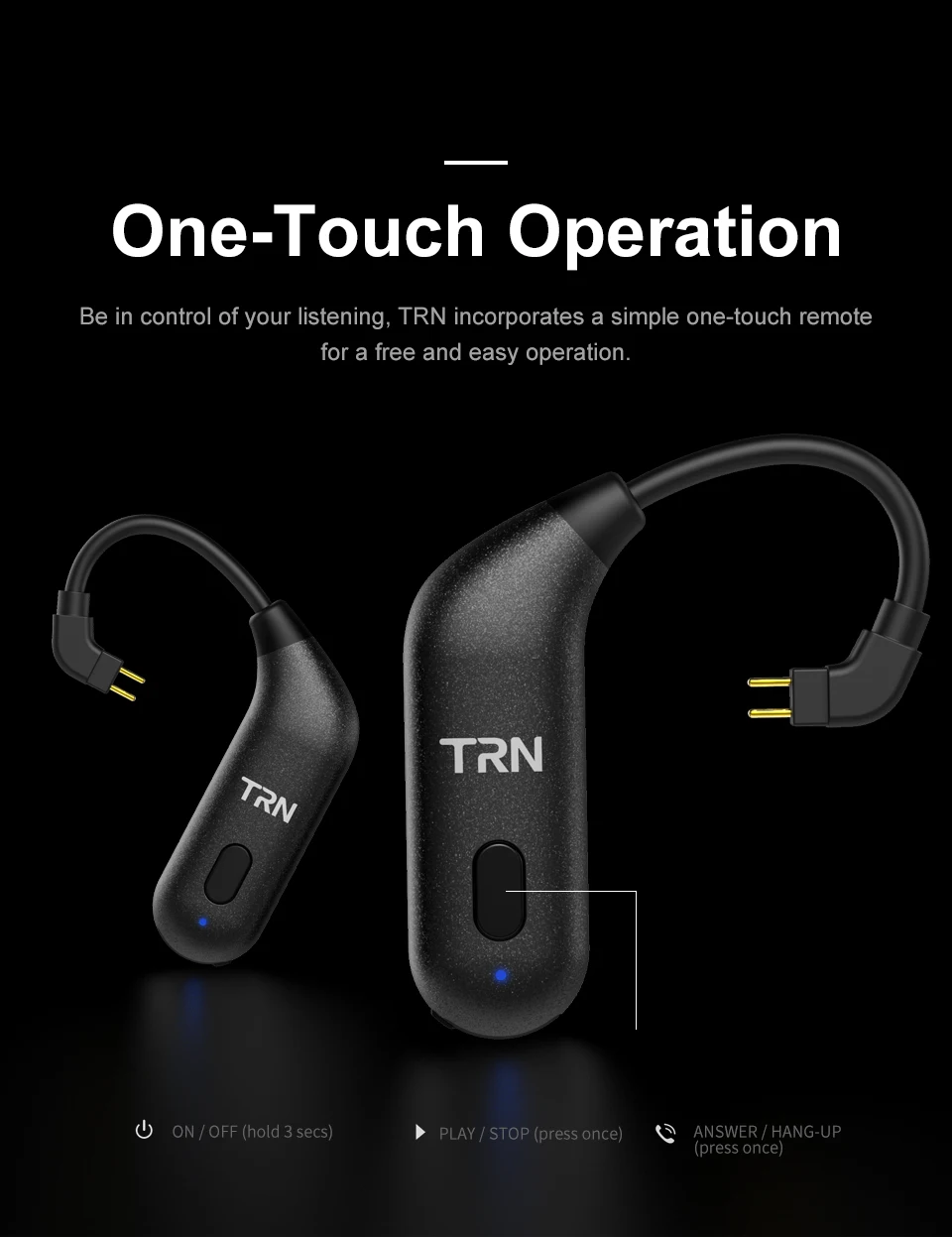 Лампа указателя BT20S APTX Bluetooth 5,0, наушное крепление, MMCX/2Pin кабель для наушников Bluetooth адаптер для V80 IM1 IM2 X6 v30 V20 ZS10 F3 T2 S2 V90