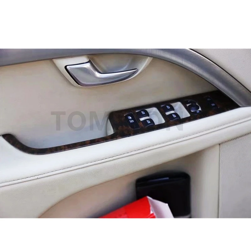 TOMEFON для Volvo S80 2009 до 2011 ABS специальная краска для интерьера спереди вентиляционное отверстие переключения передач переключатель окна панель Стайлинг отделка