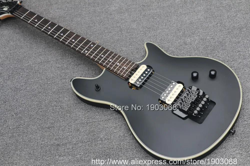 EVH VAN HALEN wolfgang Kramer Charvel black matt Guthrie Govn гитара двойная tremolo бесплатная доставка|Гитары|