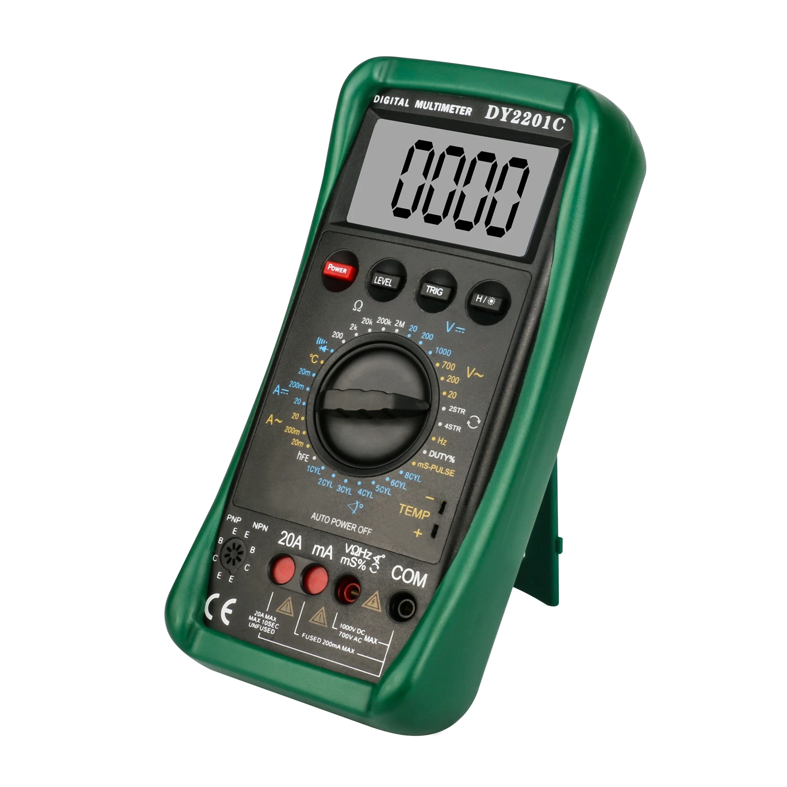 DY2201C Automotive Multimeter Engine RPM Voltage Resistance Diode Ignition Dwell Circuit Switching Measurement Ohm Volt Amp | Автомобили и