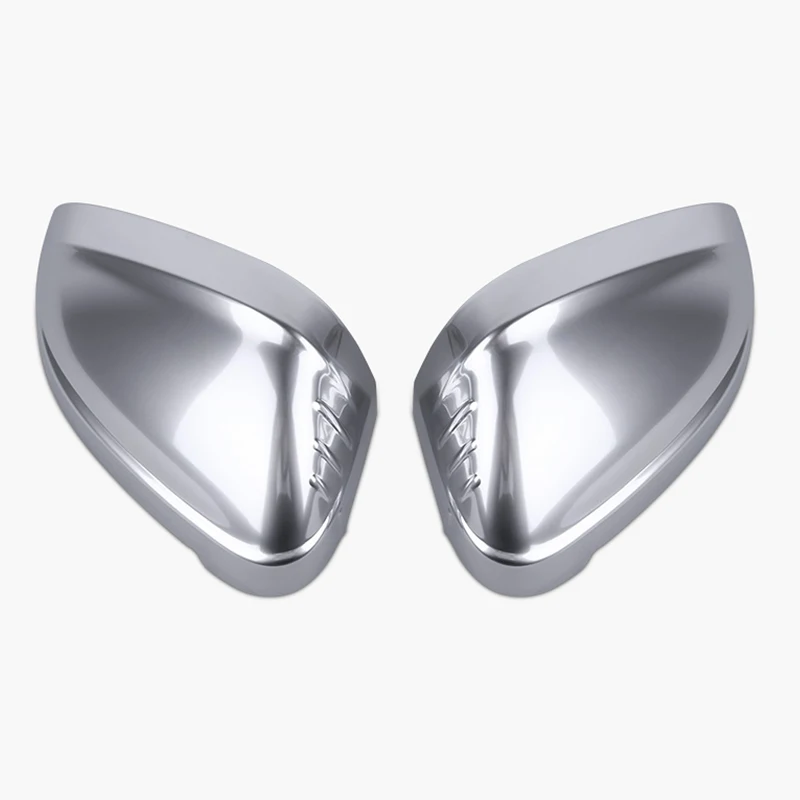 

car accessories 2x Chrome Door Rearview Mirror Decorator Cup Cover Trim For Audi A4 B9 2017-2018 & A5 2018