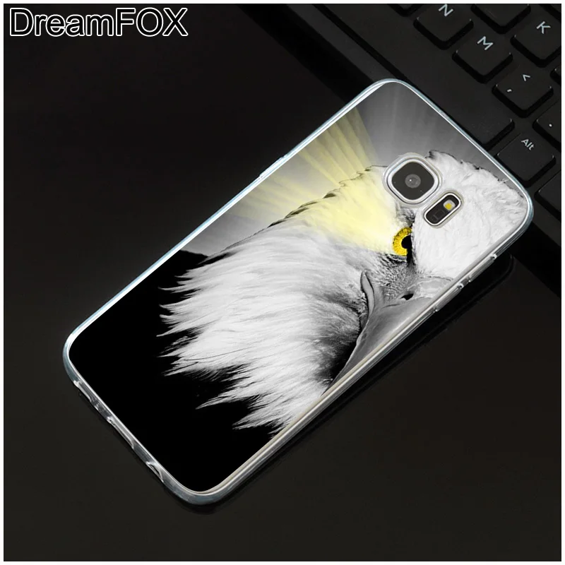 DREAMFOX M466 Eagle Soft TPU Silicone Case Cover For Samsung Galaxy Note S 6 7 8 9 10 10e 11 11e Lite Edge Plus |