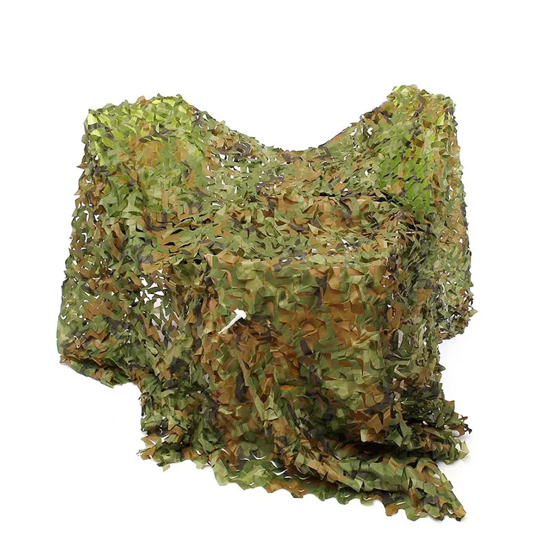 Camouflage Военная камуфляжная сетка, камуфляжная сетка, армейские декоративные сетки, тенты, сетка для охоты, автомобиля, сада, улицы, кемпинга, солнечные укрытия, брезент, палатка - Цвет: Camouflage