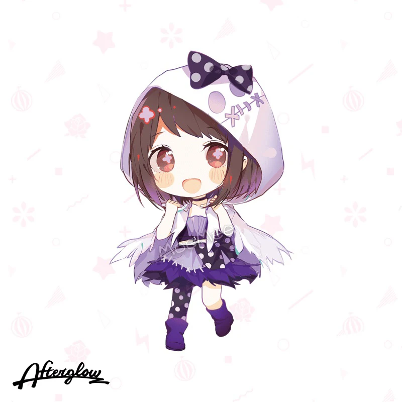 Аниме игра BanG Dream! Afterglow Ran Mitake Moca Aoba Tsugumi Hazawa акриловый брелок для косплея подвеска