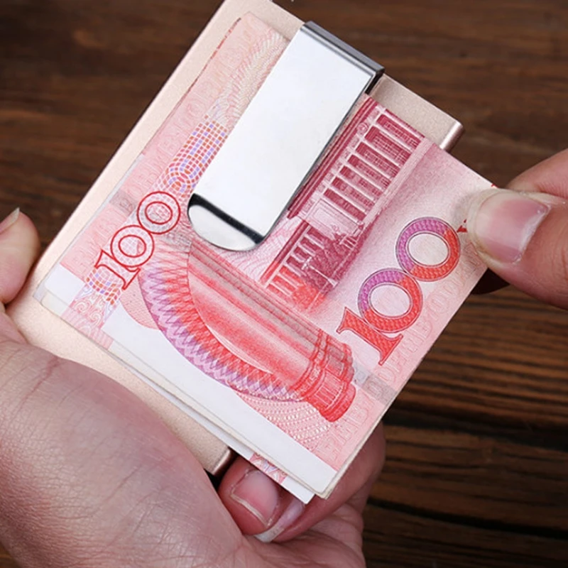 BERNO Fly Противоугонный Rfid кошелек металлический блокирующий автоматический