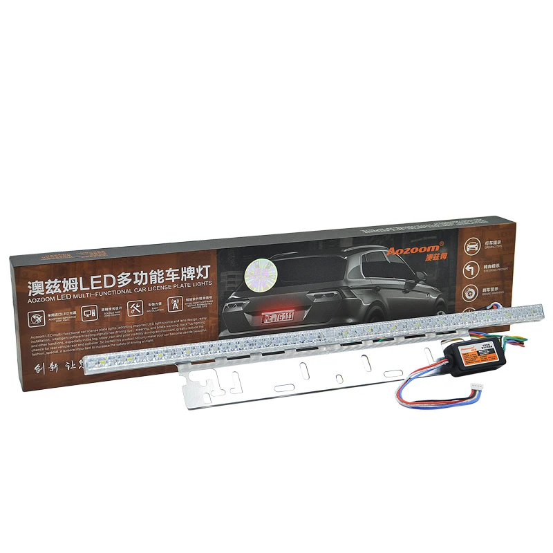 Aozoom LED многофункциональная автомобильная лампа для лицензирования красный