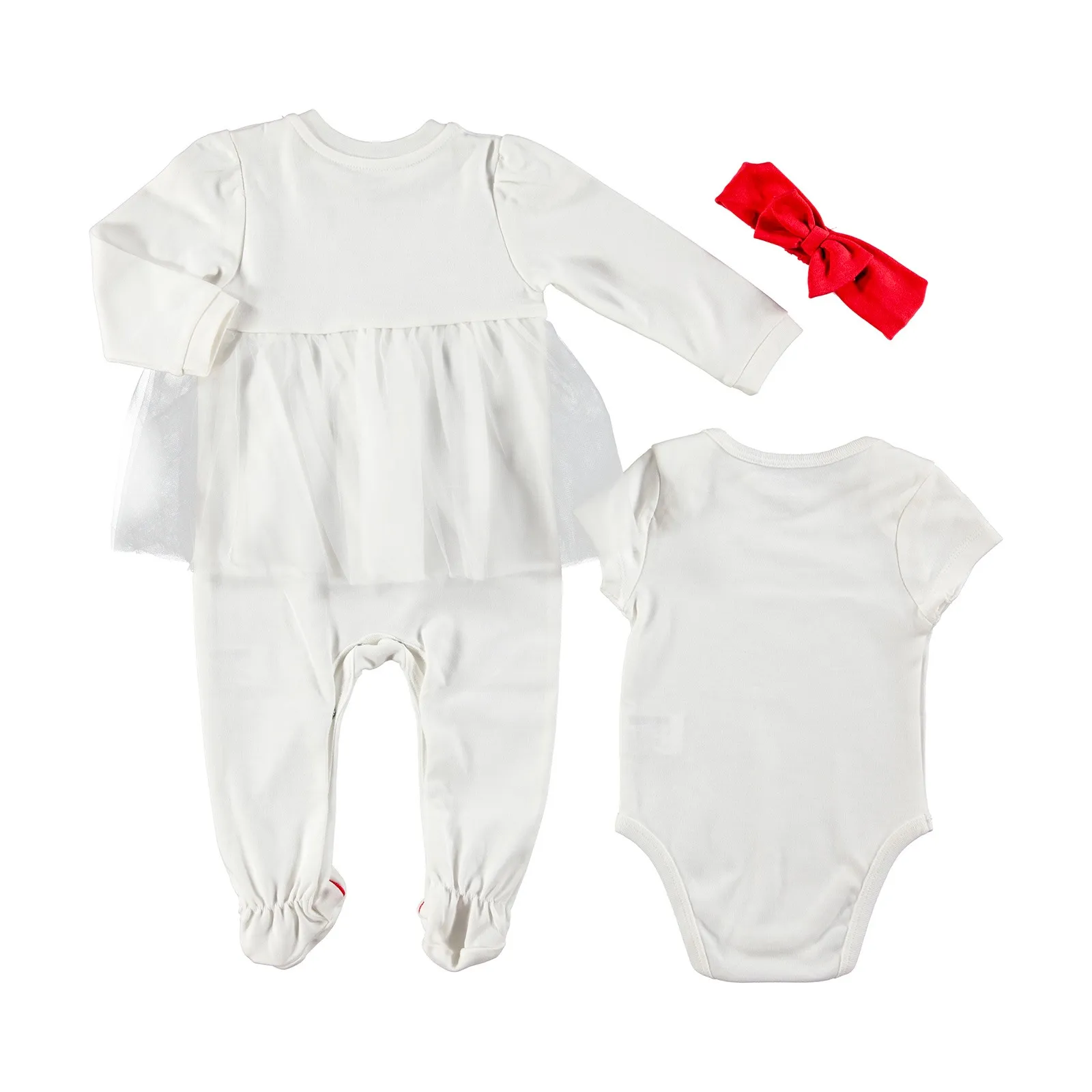 HelloBaby Little Whale Theme Baby Romper Bodysuit Headband Set |