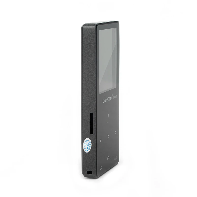 Новый металлический Bluetooth MP4 плеер 16 Гб 1 8 дюймов экран воспроизведение 50 часов с FM