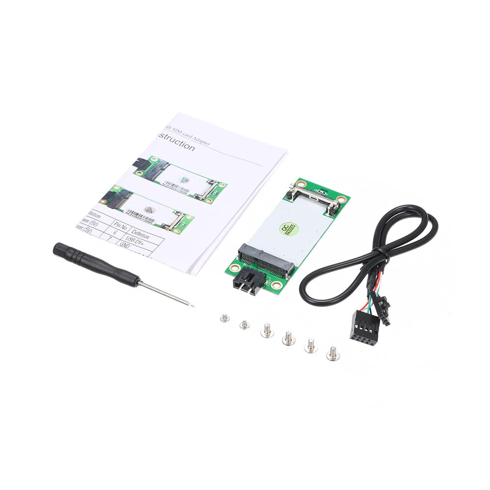 Мини адаптер PCIe WWAN на USB с слотом для SIM карты тестер модуля WWAN/3G/LTE преобразователь