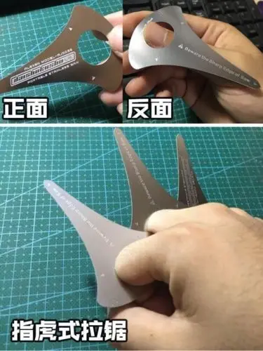 Миниатюрная ручная металлическая пила ALEXEN Hobby мини бритвенная инструменты для
