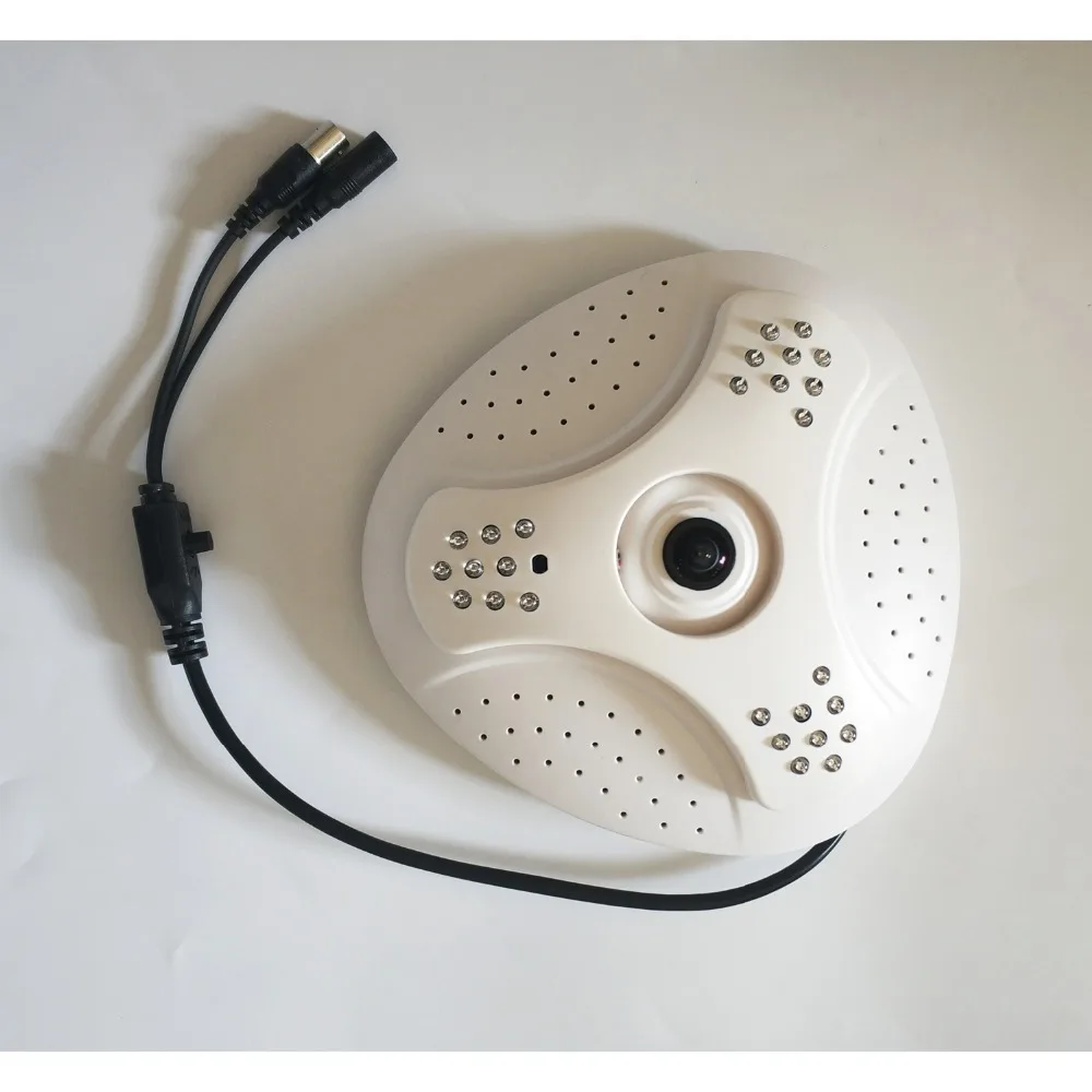 4 в 1 Камера HD 4.0 мегапиксельная CCTV/AHD/TVI/CVI/CVBS рыбий глаз панорамный с 360 градусов