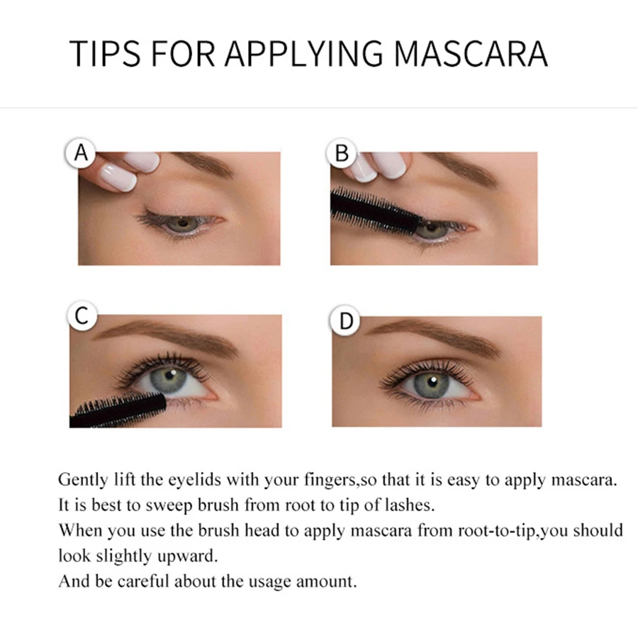 

4d silk Fiber eyelash Lash magic Mascara Waterproof 3d Mascara For Eyelash Extension Black Thick Lengthening Eye Lashes Cosmetic