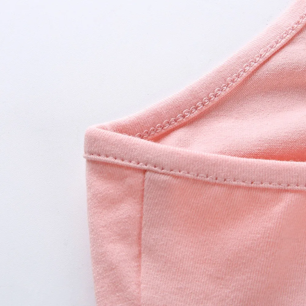 Print Letter Summer T-Shirt Female Sexy Crop Top Sleeveless Tee Casual Pink T Shirt Women Top Vest Short Bottoming Tshirt TT3M