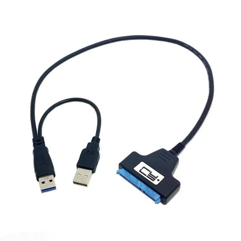 50 см USB 3 0 на SATA 22 контактный кабель для 2 5 &quotдрайвер жесткого диска с Extral
