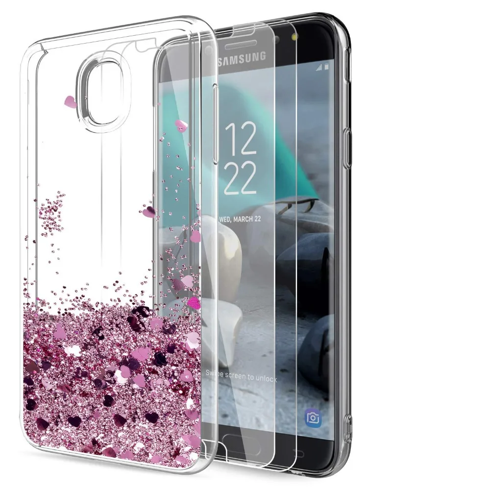Чехол J7 2018 с жидким блеском для samsung Galaxy Refine star V мягкий чехол из ТПУ динамическим