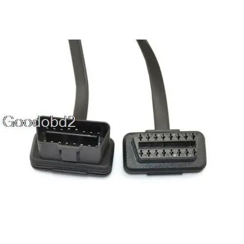 Автомобильные кабели для Fiat Thin As кабель лапша OBD OBD2 OBDII 16 контактный штекер гнездо