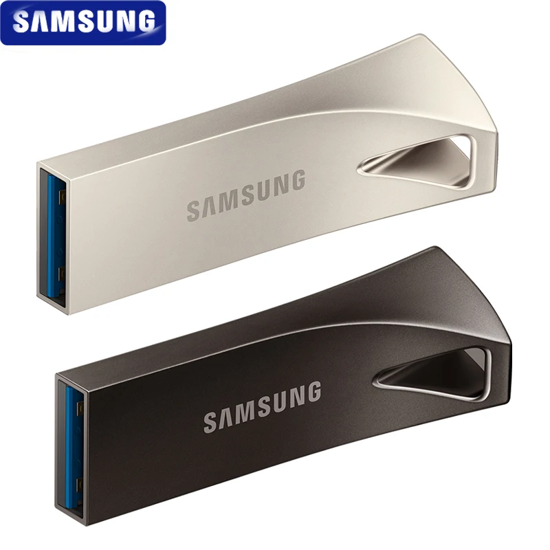 Оригинальный USB флеш накопитель SAMSUNG 32 ГБ 64 128 256 3 1 металлический мини флешка карта