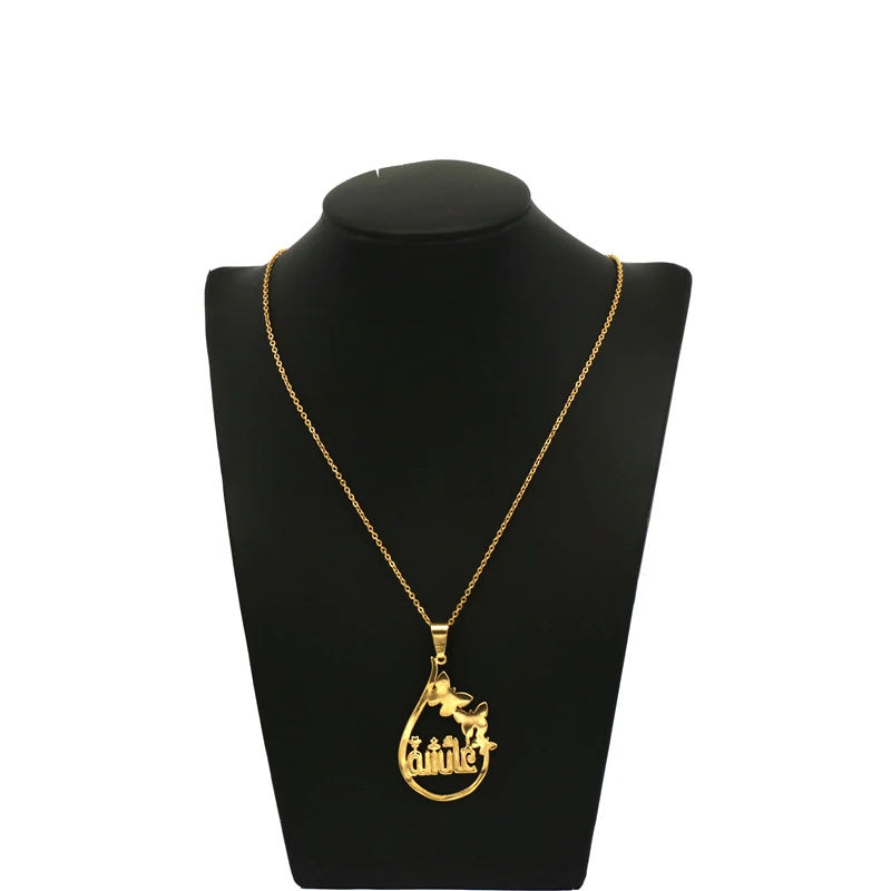 Necklaces Pendants Gold Color for Women Jewelry | Украшения и аксессуары