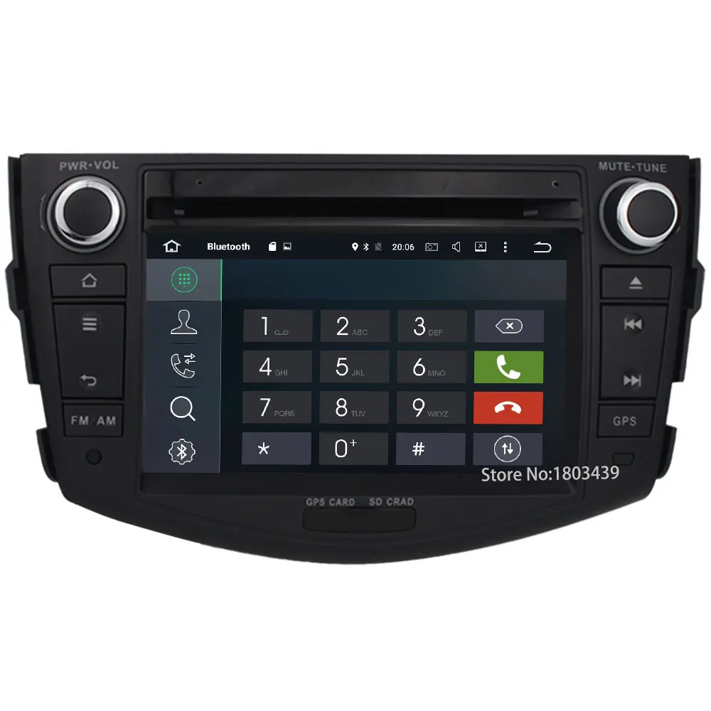 7 &quotAndroid 6.0 Окта основные PX5 2 ГБ RAM 32 ROM WIFI 3 Г DAB + Dvd плеер автомобиля Радио Стерео GPS Для Toyota RAV4 2006 2007 2008 2012| |