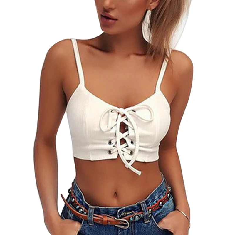 Модные летние пикантные Бюстье Растениеводство WhiteTops Для женщин короткие полые