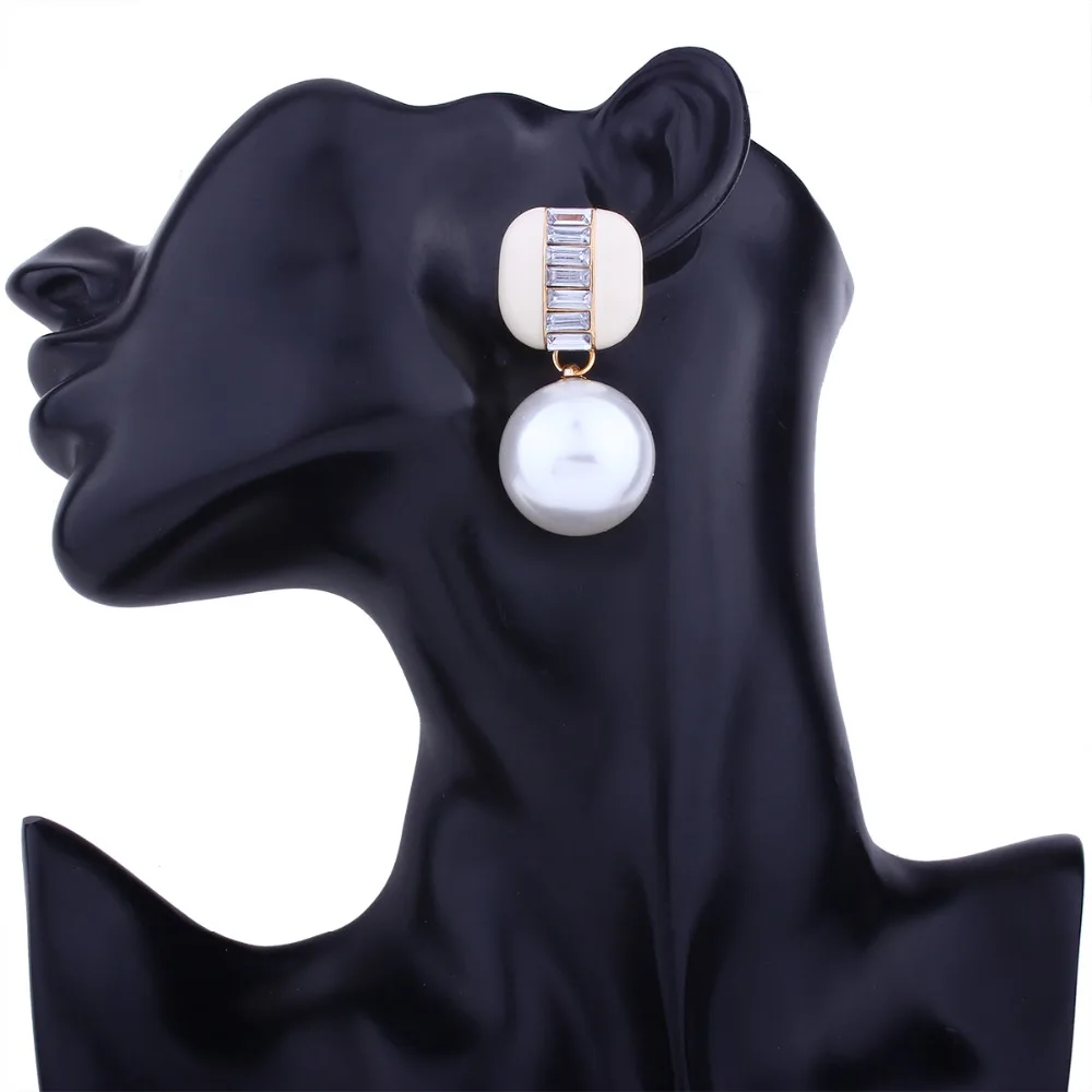 Мяч круглый Длинные висячие серьги падения для Для женщин Brinco Bijoux | Украшения и