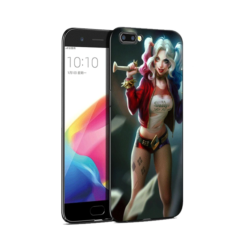 Силиконовый чехол для телефона Harley Quinn OPPO A3s A39 A57 F1s A59 A83 A1 A73 F5 F7 F9 A7X R9S Reno 3 Pro Realme